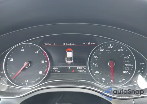 2014 Audi A7 3.0 Tdi Premium Plus z USA, uszkodzony, nr VIN WAU2MAFC3EN092037